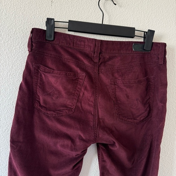 Adriano Goldschmied the legging super skinny red corduroy jeans size 27 - Picture 4 of 6
